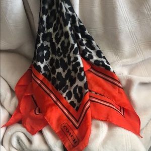 100% Silk Coach Scarf